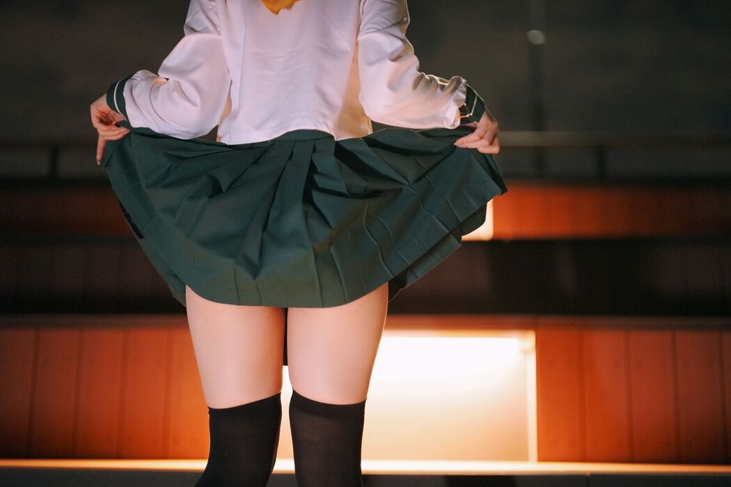 Coser@幼愛Youmeko – 小琪舞JK制服 (49P)