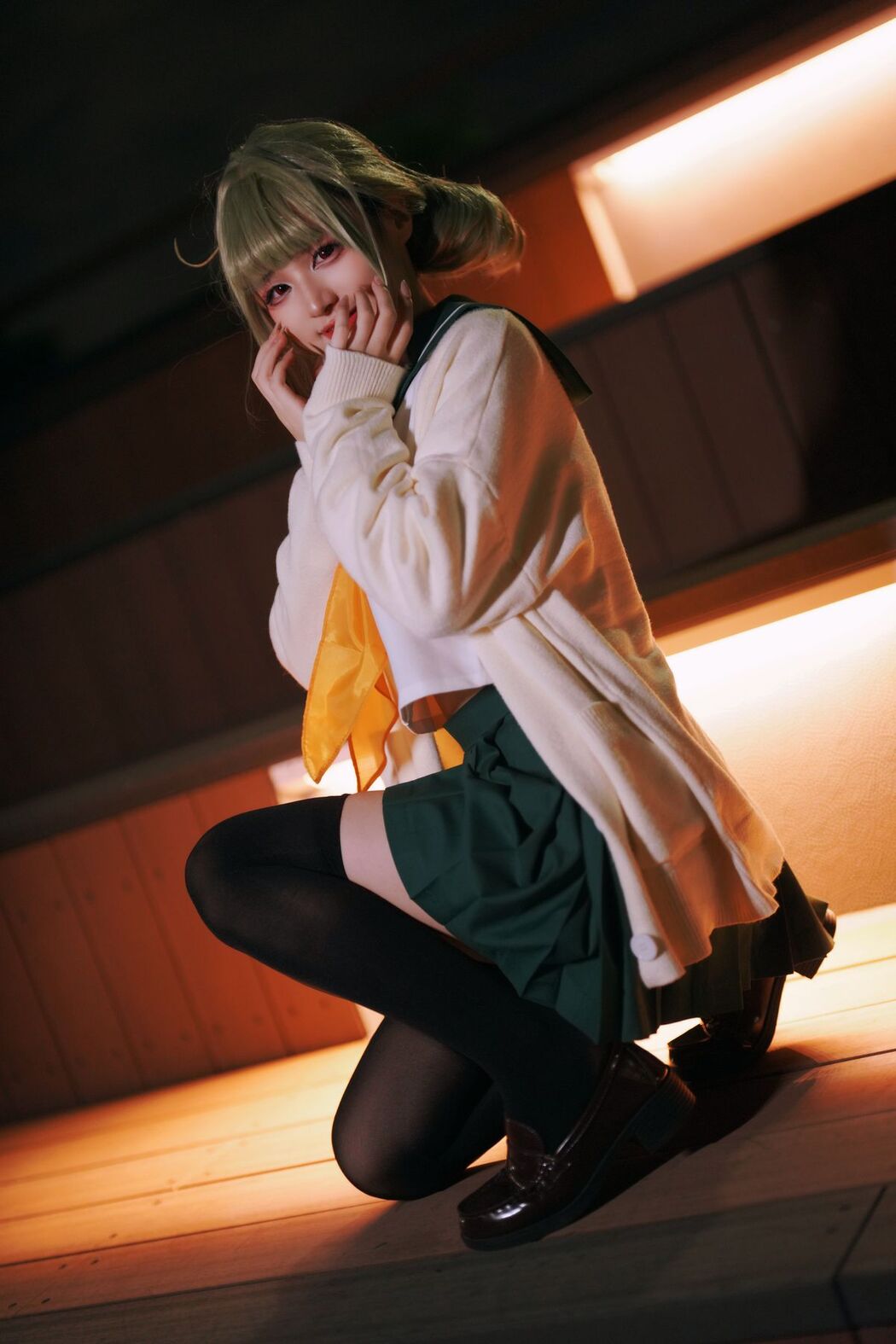 Coser@幼愛Youmeko – 小琪舞JK制服 (49P)