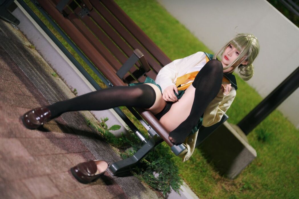 Coser@幼愛Youmeko – 小琪舞JK制服 (49P)