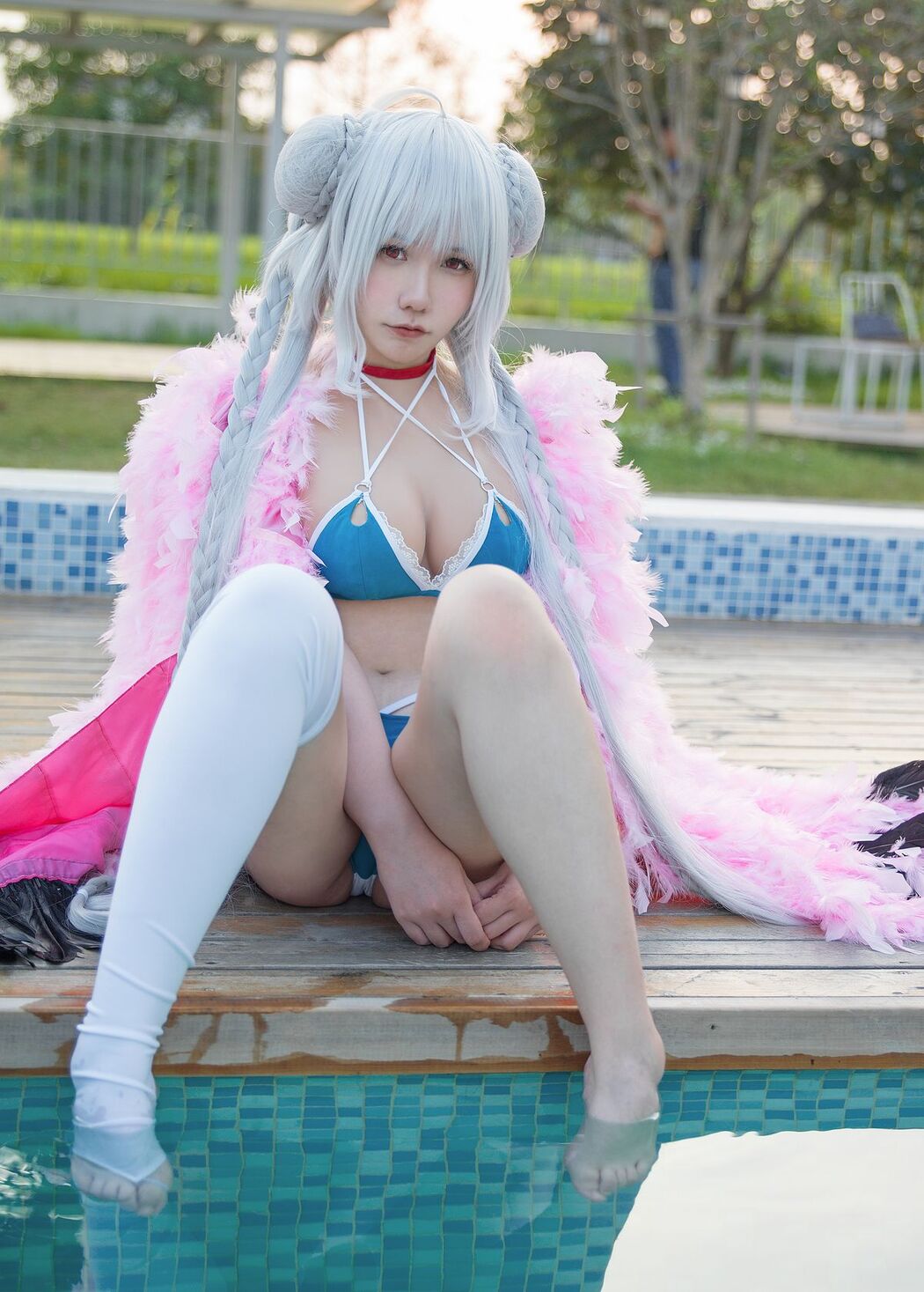 Coser@麻花麻花酱 – 可畏泳装 (16P)