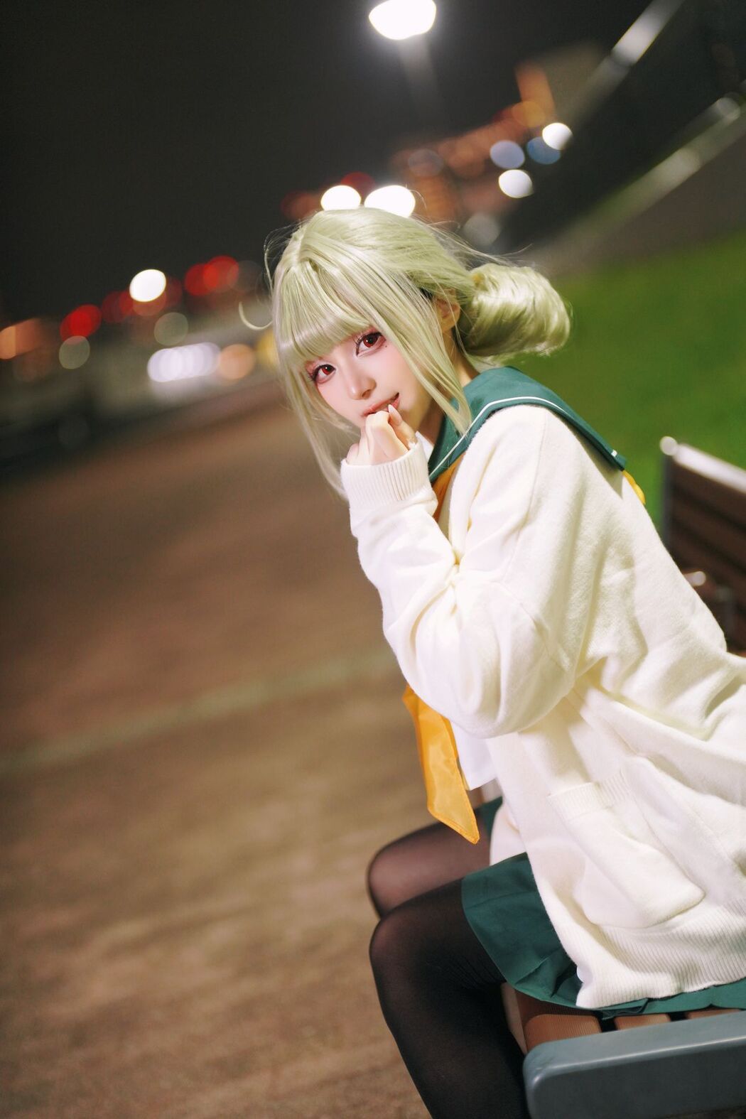 Coser@幼愛Youmeko – 小琪舞JK制服 (49P)