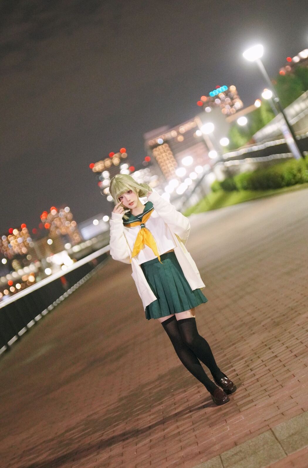 Coser@幼愛Youmeko – 小琪舞JK制服 (49P)