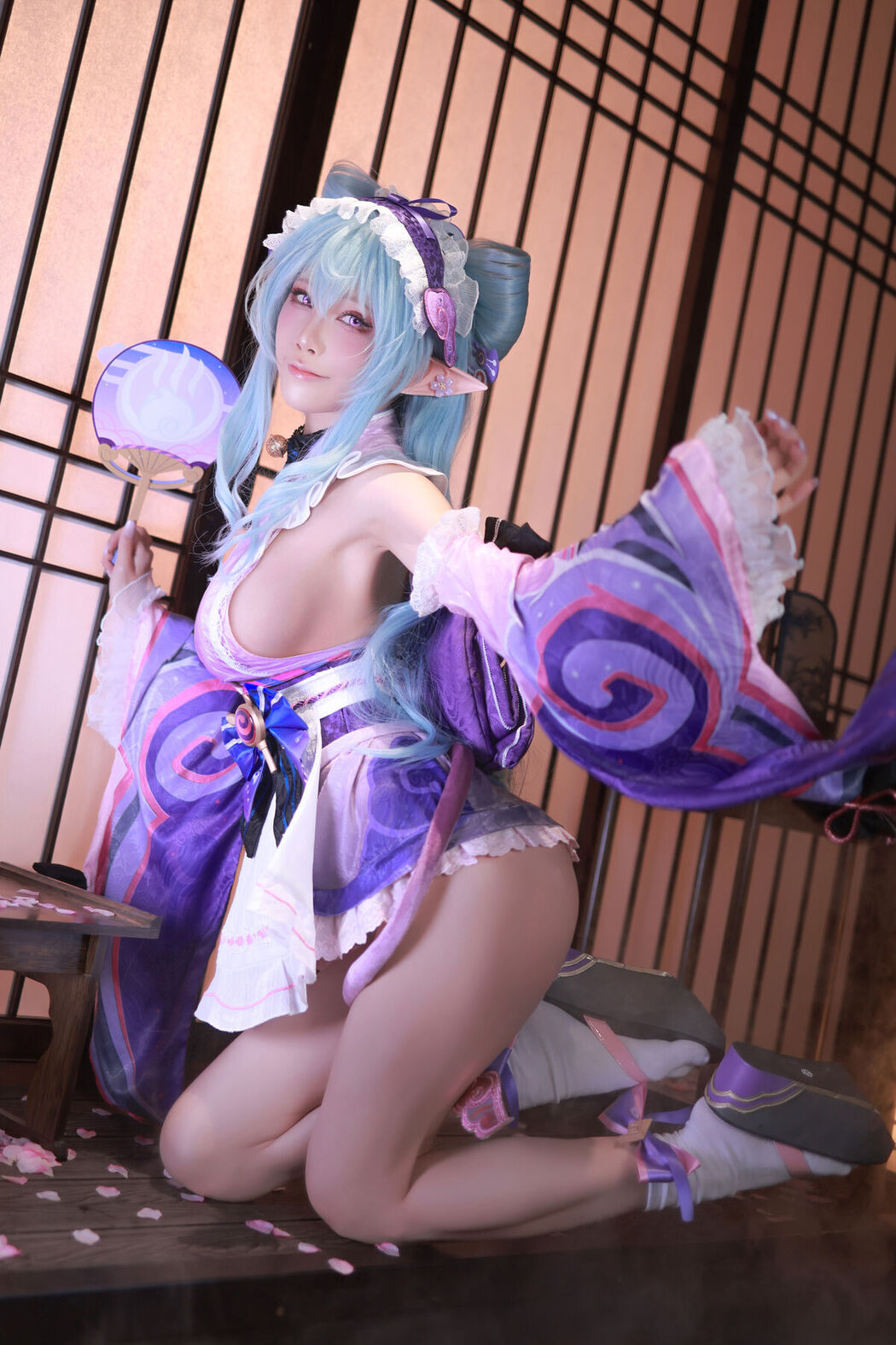 Coser@水淼Aqua – 梦见月瑞希 原神 (70P)
