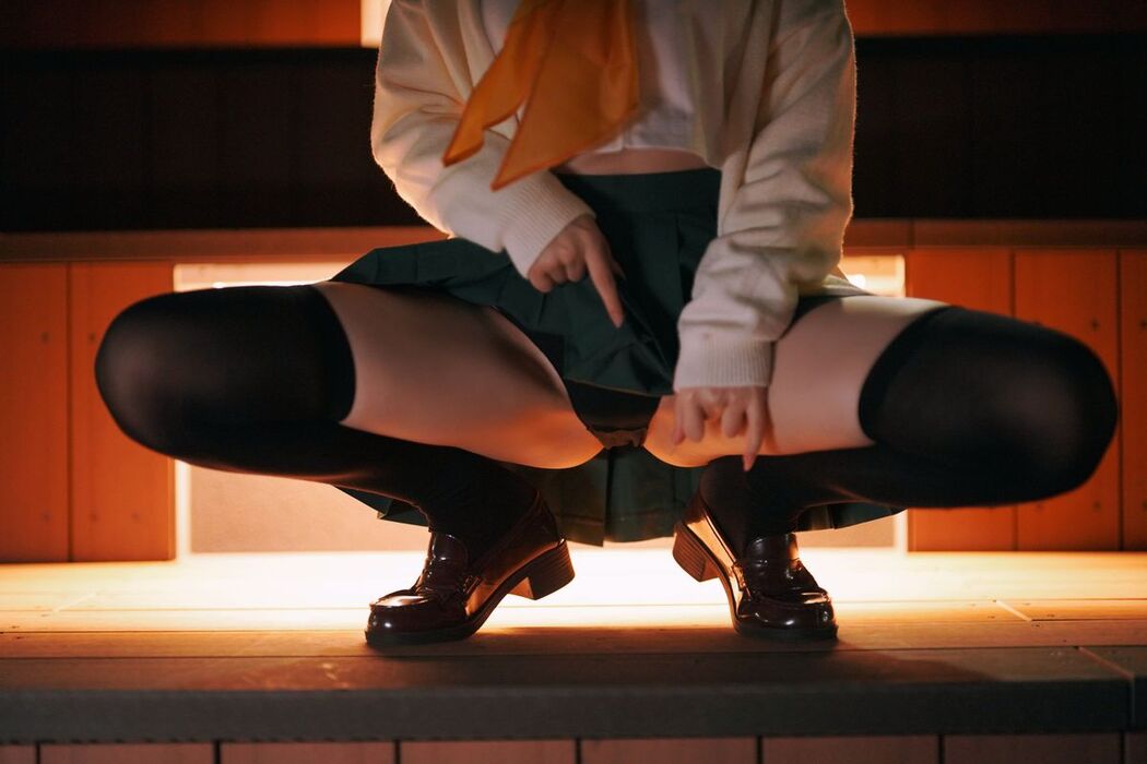 Coser@幼愛Youmeko – 小琪舞JK制服 (49P)