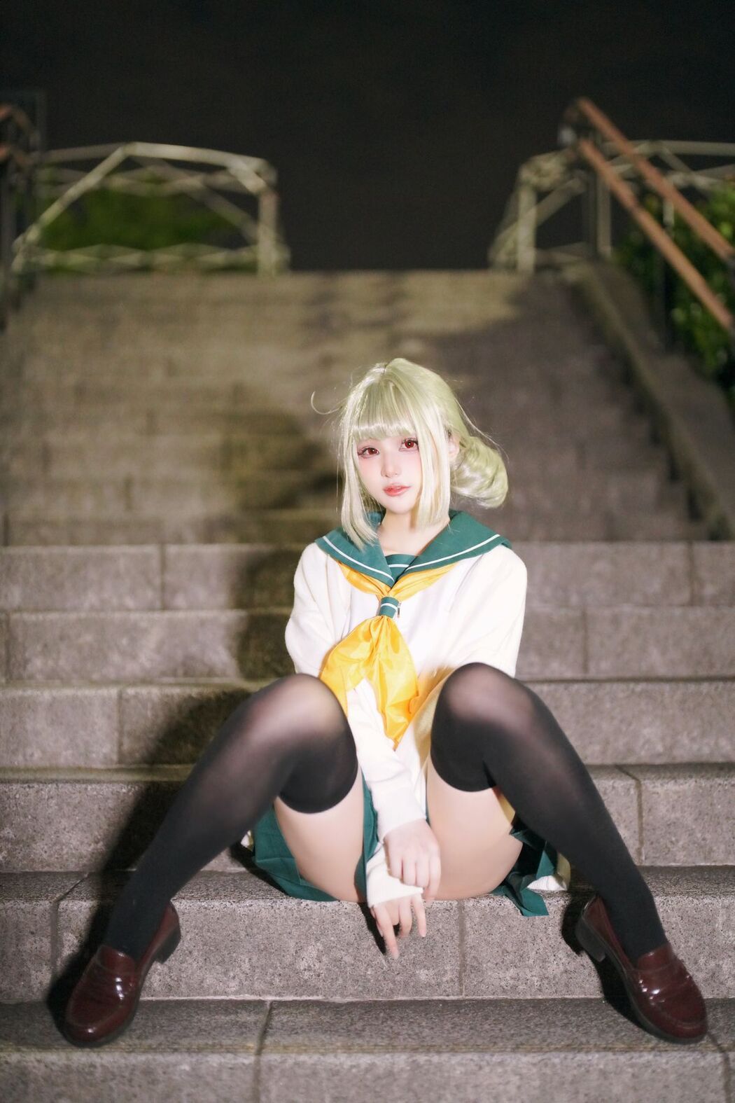 Coser@幼愛Youmeko – 小琪舞JK制服 (49P)