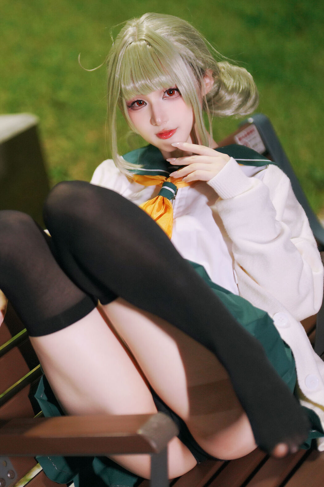 Coser@幼愛Youmeko – 小琪舞JK制服 (49P) Cover Photo