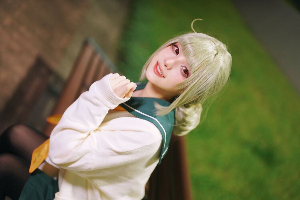 Coser@幼愛Youmeko – 小琪舞JK制服 (49P)