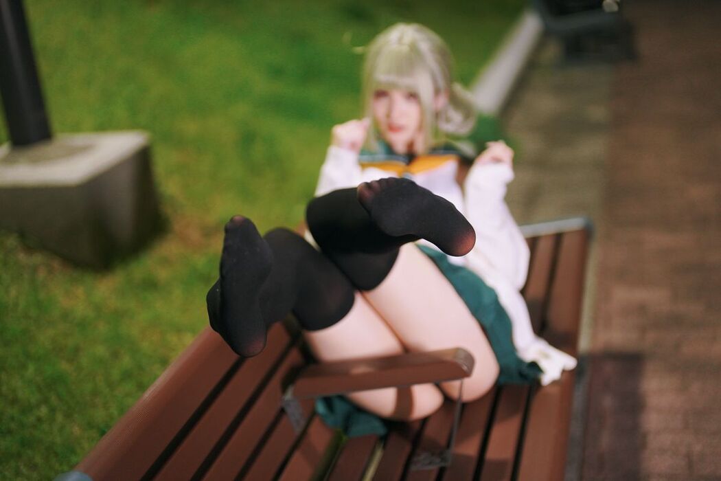 Coser@幼愛Youmeko – 小琪舞JK制服 (49P)