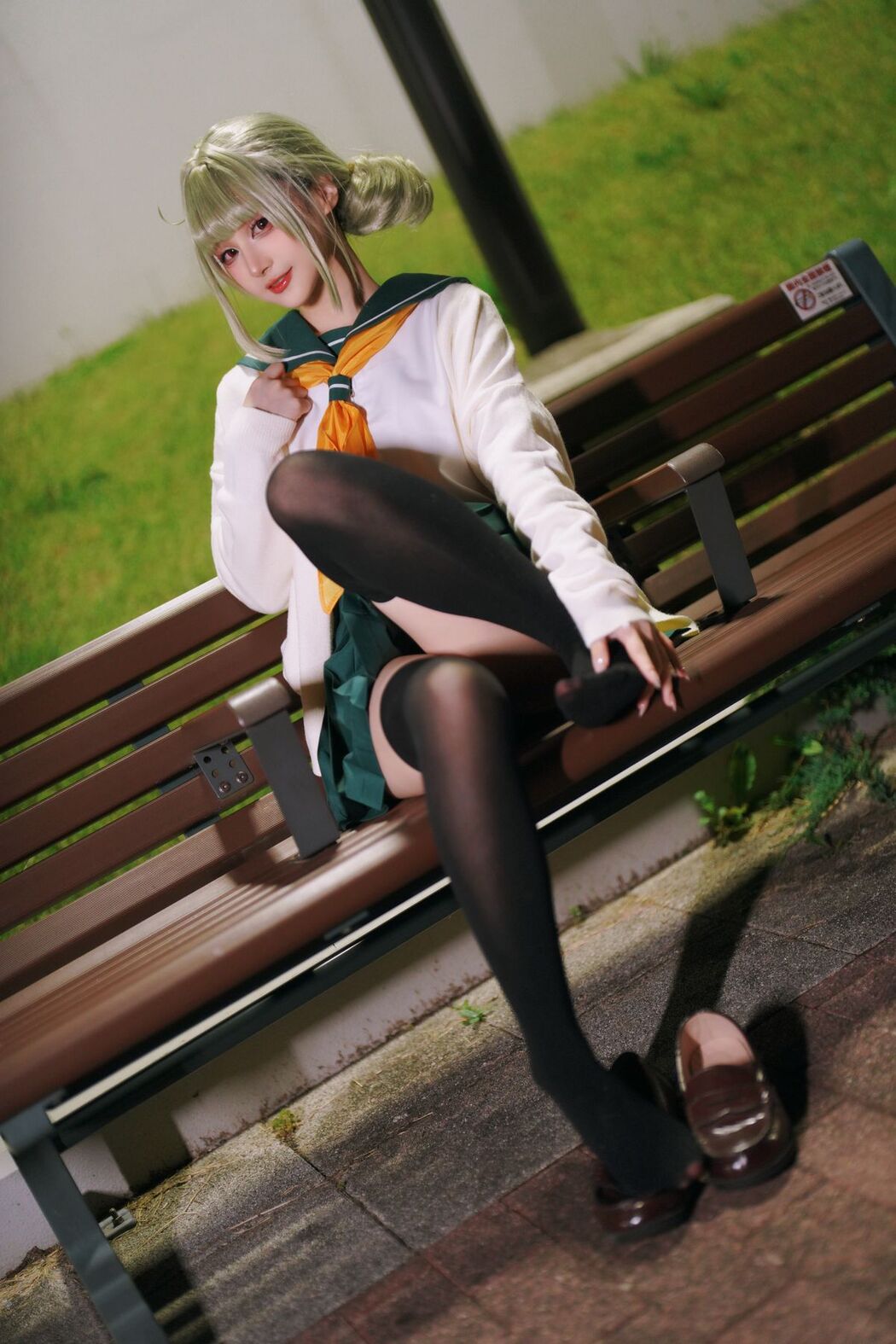 Coser@幼愛Youmeko – 小琪舞JK制服 (49P)