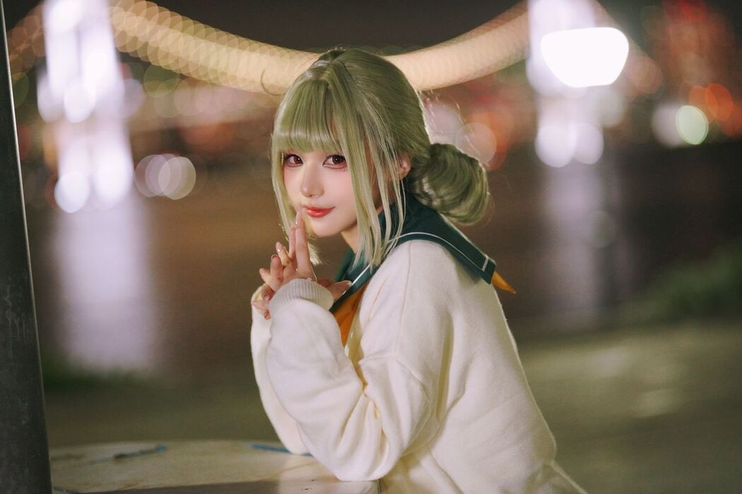 Coser@幼愛Youmeko – 小琪舞JK制服 (49P)