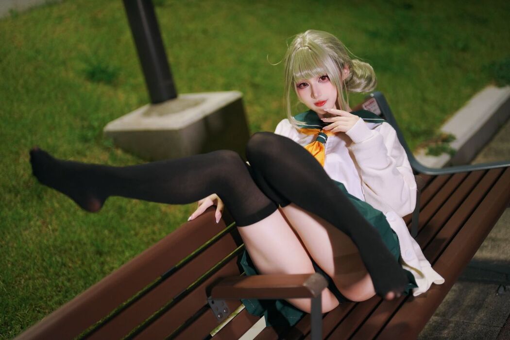 Coser@幼愛Youmeko – 小琪舞JK制服 (49P)