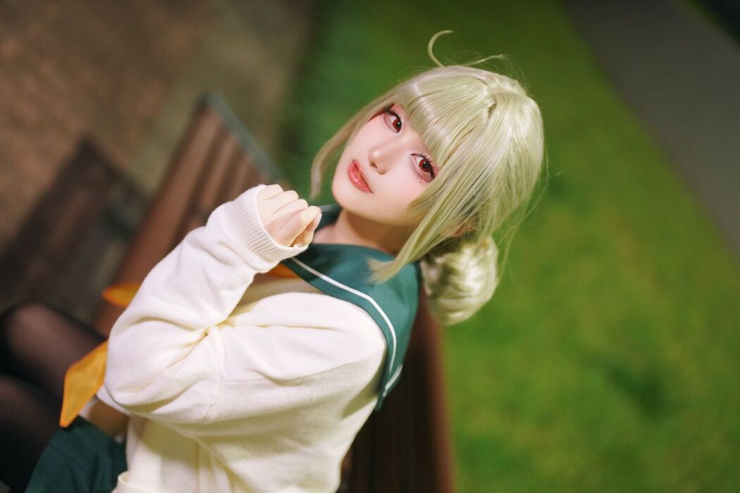 Coser@幼愛Youmeko – 小琪舞JK制服 (49P)