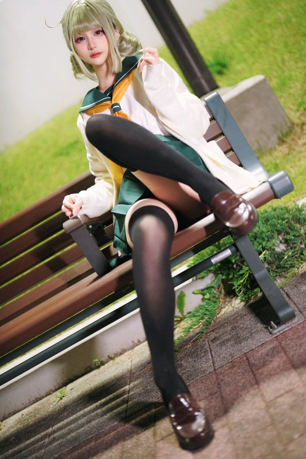 Coser@幼愛Youmeko – 小琪舞JK制服 (49P)