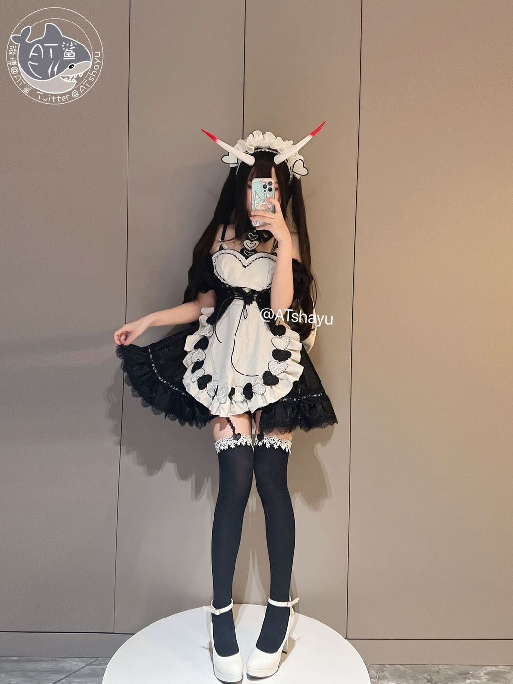 Coser@AT鲨 – 碧蓝航线 能代女仆 (84P – 1V)