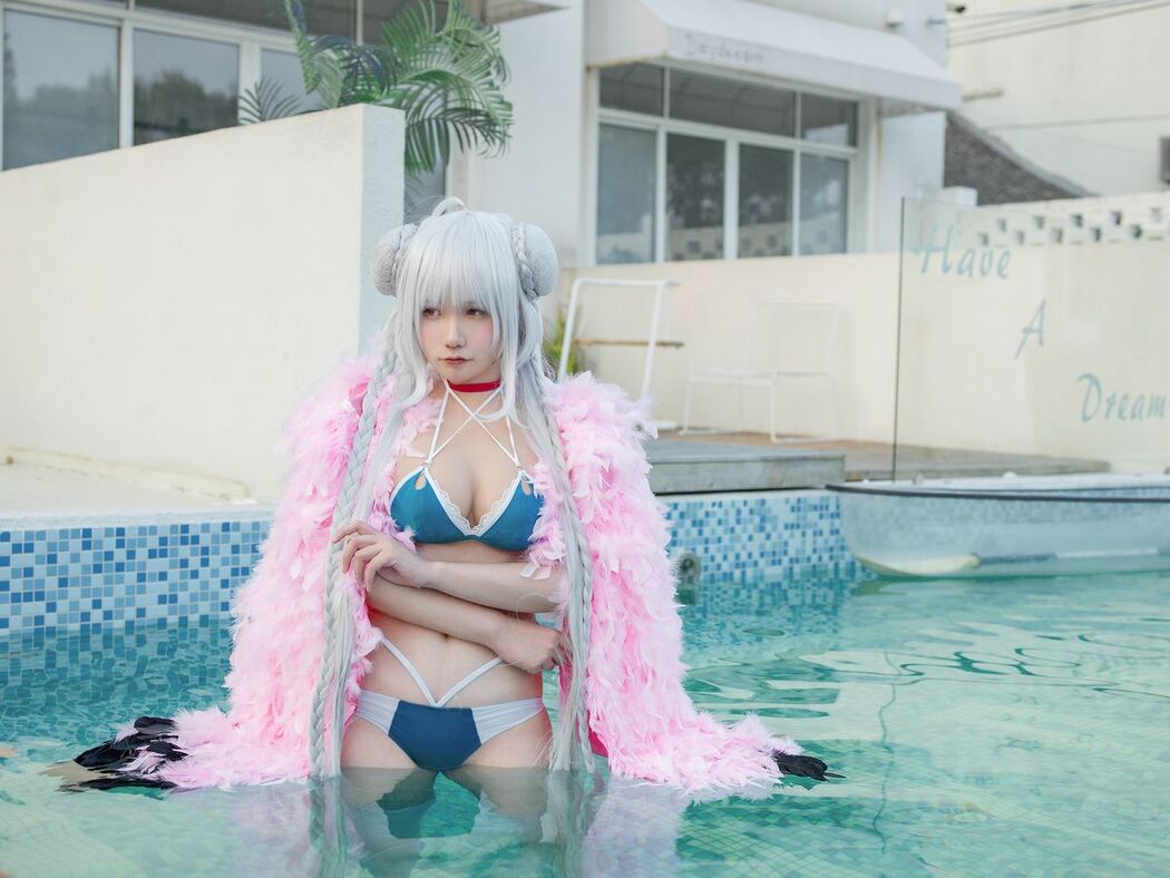 Coser@麻花麻花酱 – 可畏泳装 (16P)