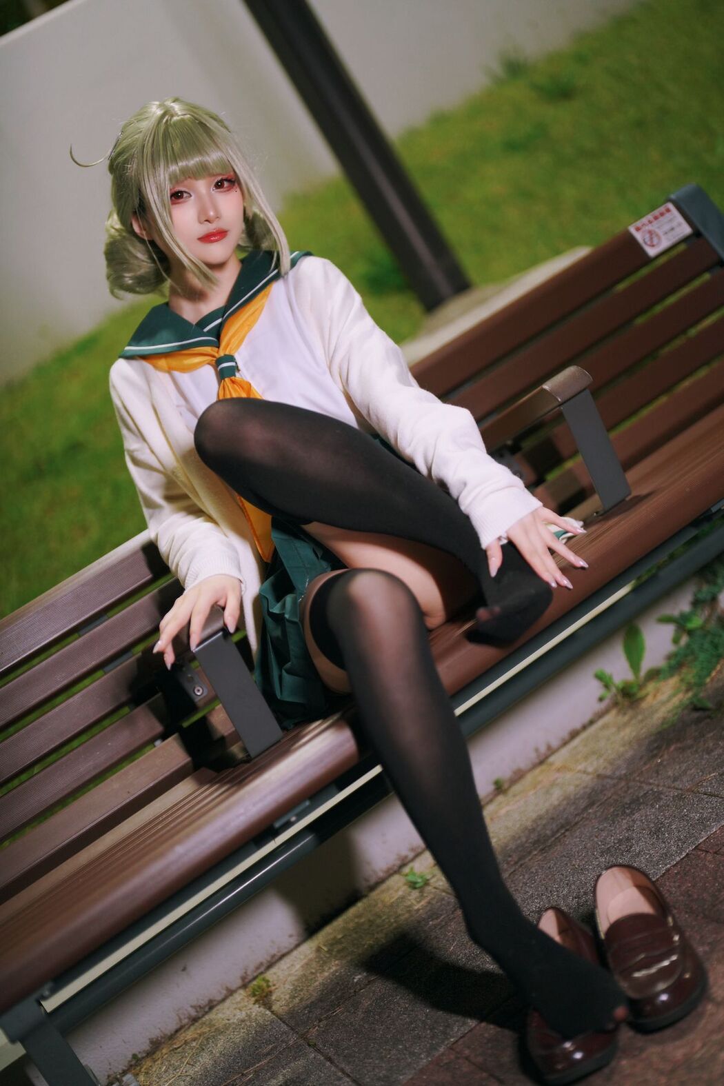 Coser@幼愛Youmeko – 小琪舞JK制服 (49P)