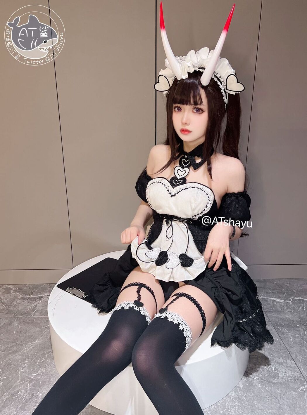Coser@AT鲨 – 碧蓝航线 能代女仆 (84P – 1V)