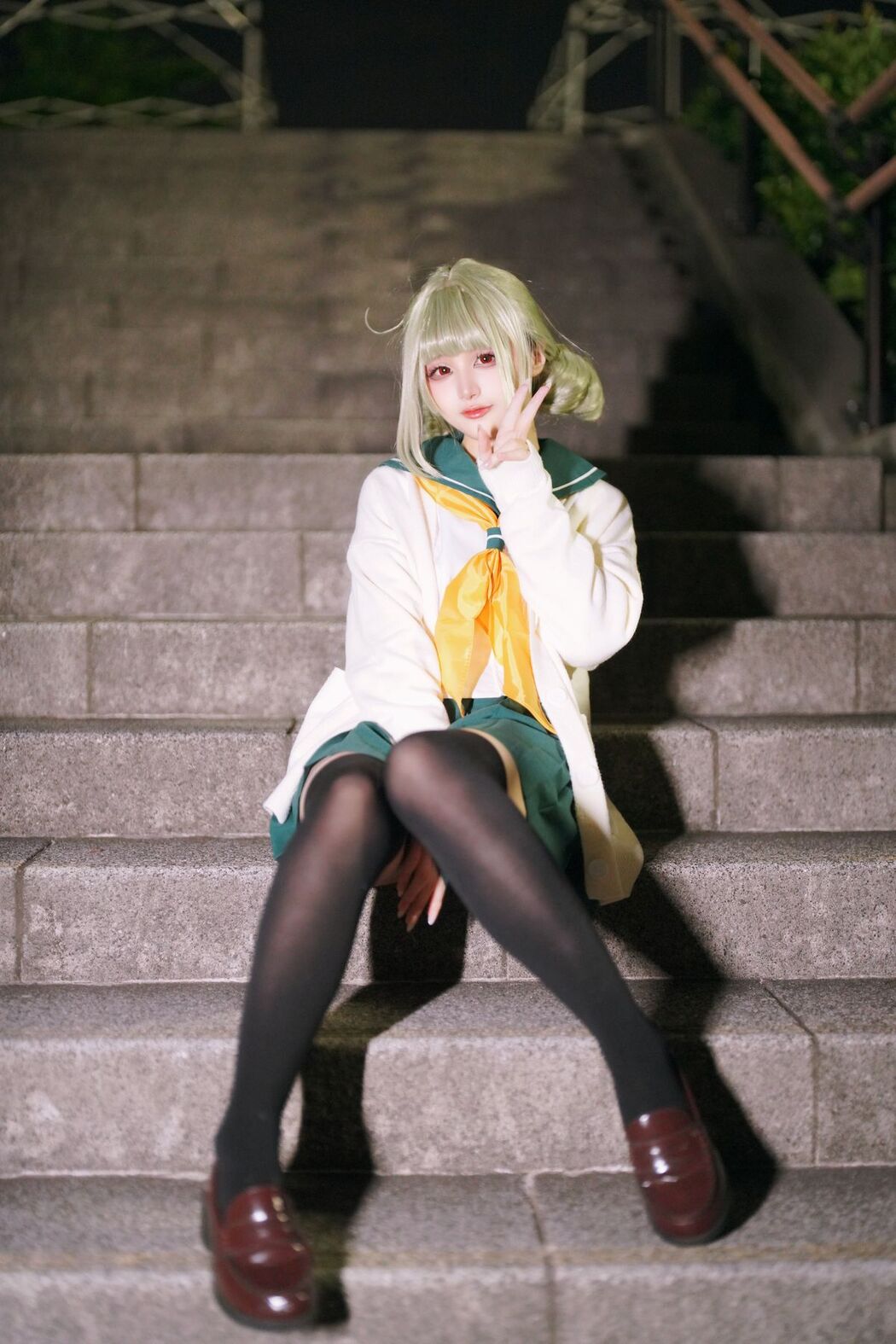 Coser@幼愛Youmeko – 小琪舞JK制服 (49P)