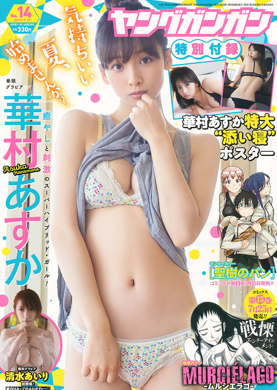 Asuka Hanamura 華村あすか, Young Gangan 2019 No.14 (ヤングガンガン 2019年14号)