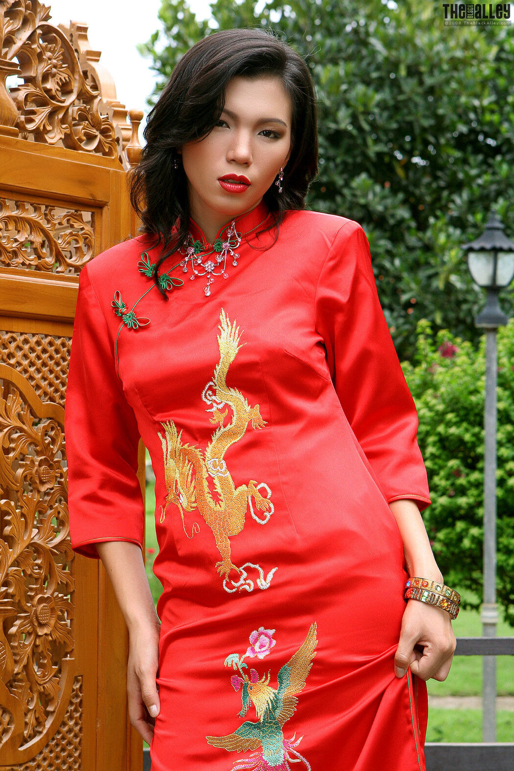 [The Black Alley/TBA黑巷] Wang Xiao Hong Classical Cheongsam
