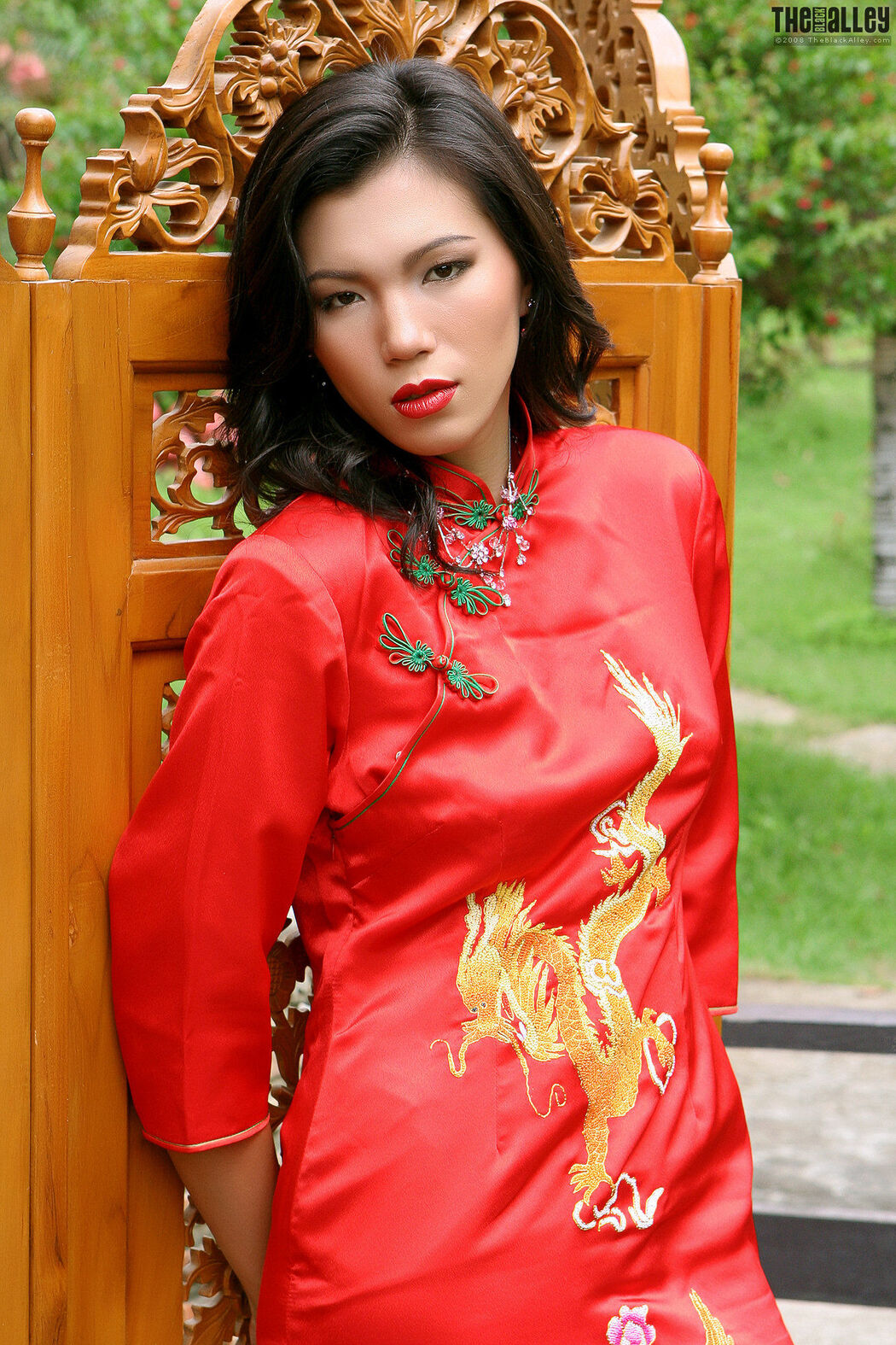 [The Black Alley/TBA黑巷] Wang Xiao Hong Classical Cheongsam