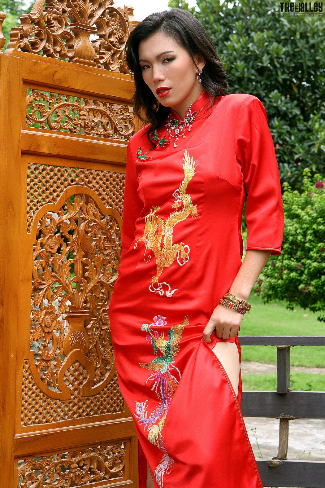 [The Black Alley/TBA黑巷] Wang Xiao Hong Classical Cheongsam
