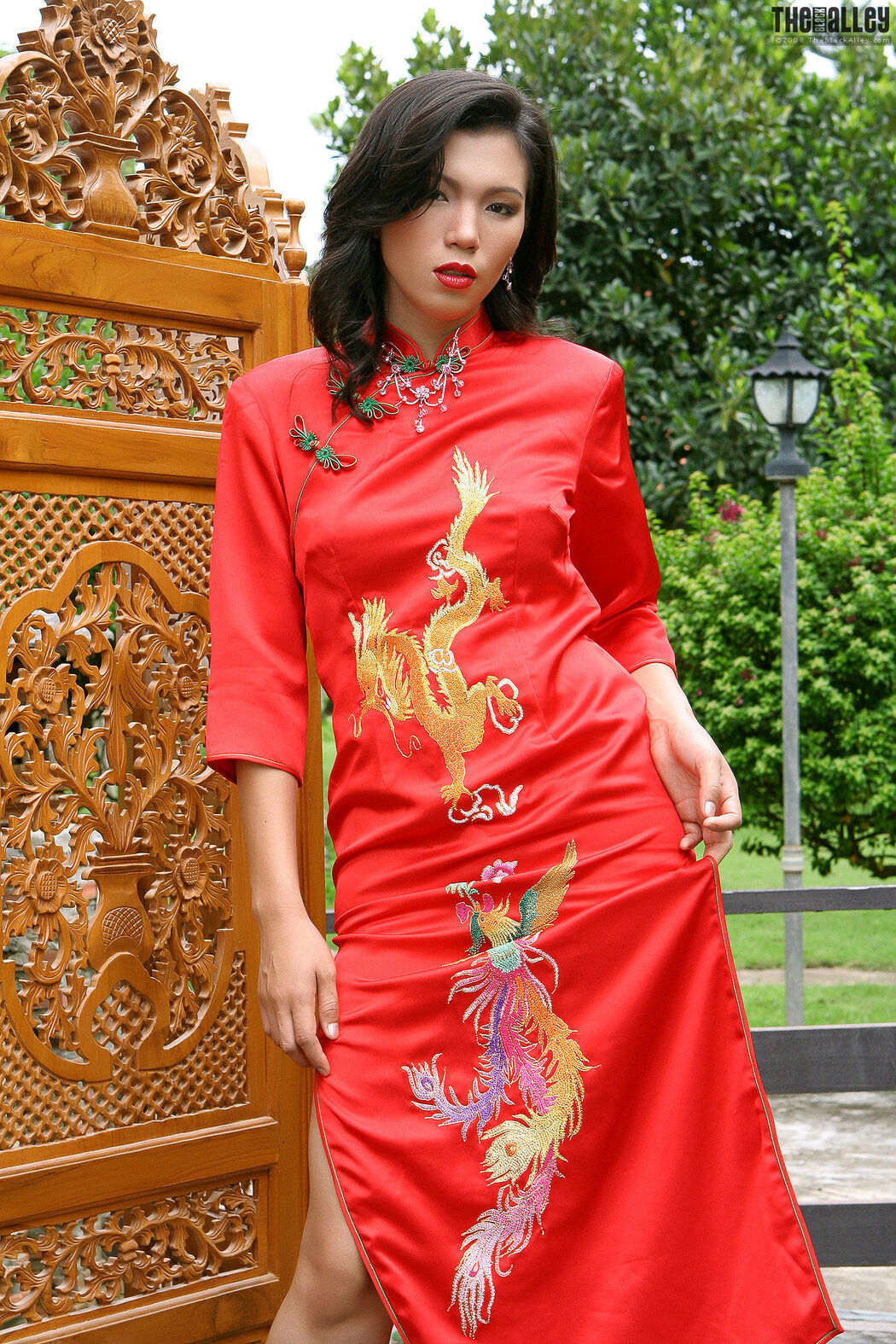 [The Black Alley/TBA黑巷] Wang Xiao Hong Classical Cheongsam
