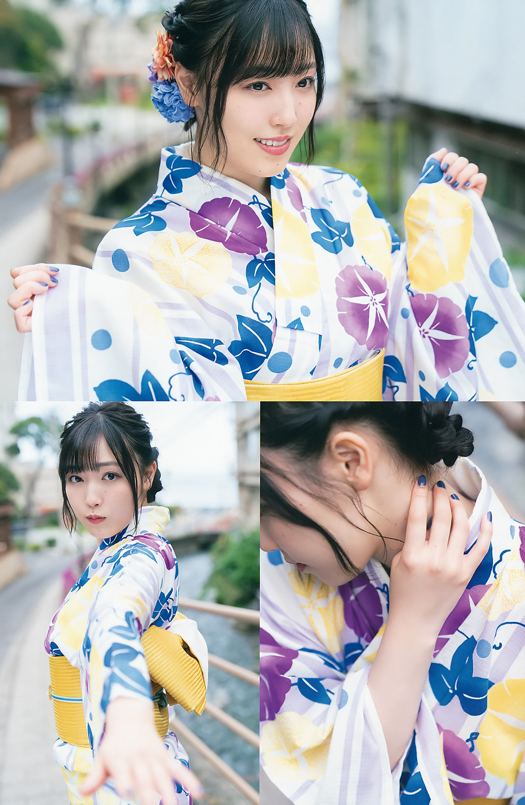 Mizuki Fukumura 譜久村聖, Young Gangan 2019 No.13 (ヤングガンガン 2019年13号)