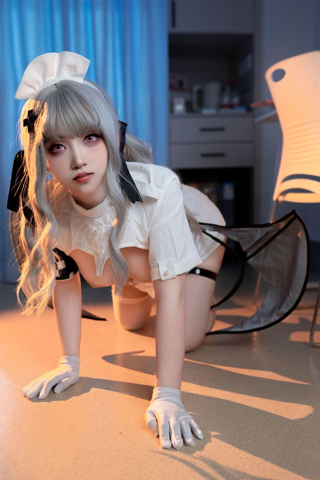 Coser@Bangni邦尼 – 魅魔护士 Part1 (47P)