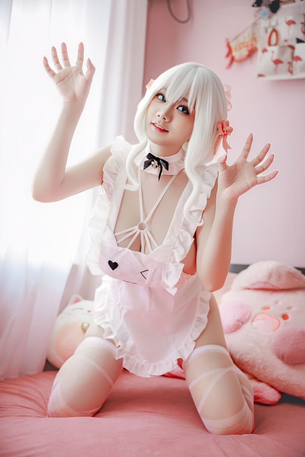 Coser@阿雪雪 – 午睡围裙 (91P)