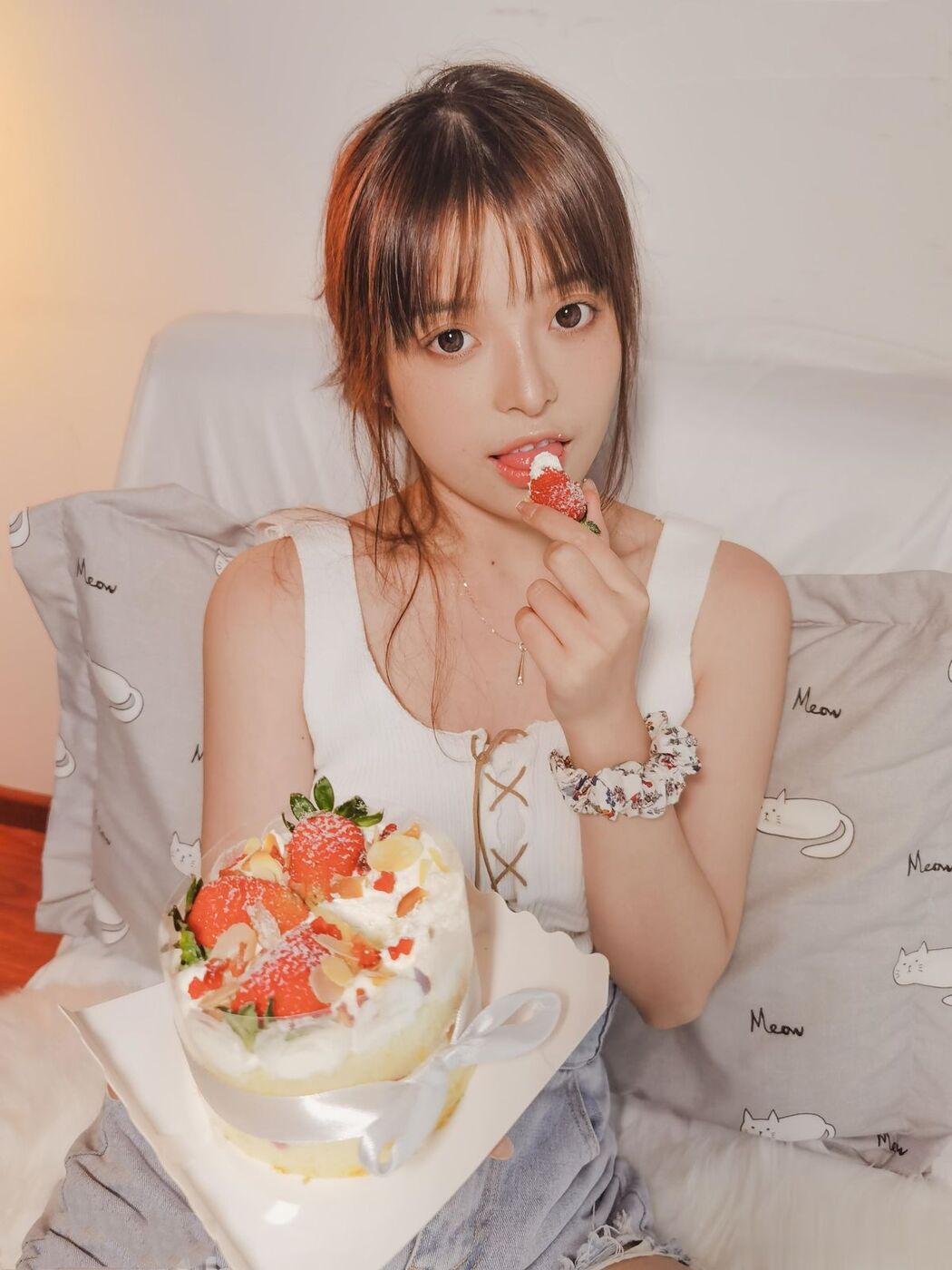 Coser@草莓味奈奈兔 – 抹茶味的奈奈兔 (67P)