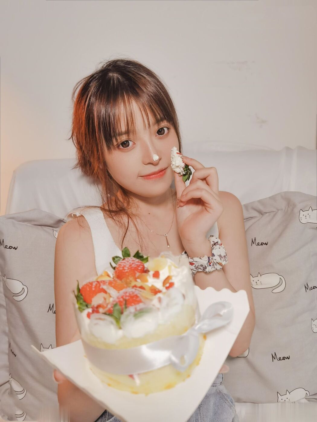 Coser@草莓味奈奈兔 – 抹茶味的奈奈兔 (67P)