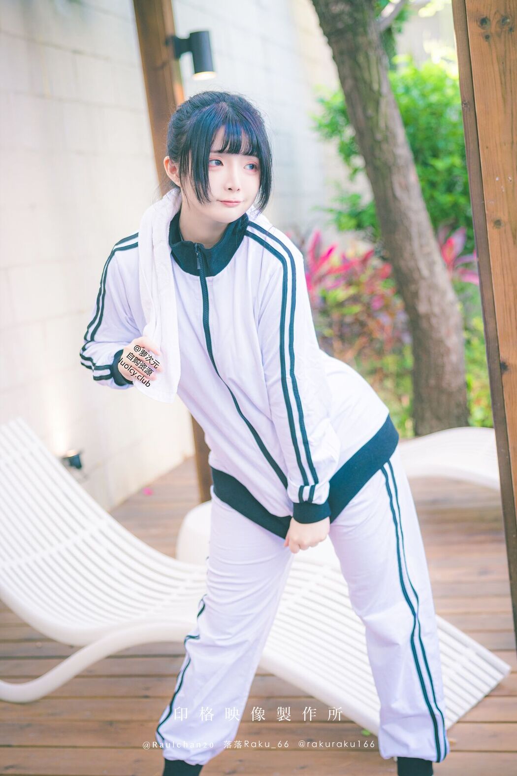 Coser@落落Raku &#8211; 锻炼日 Exercise Day (62P &#8211; 1V)