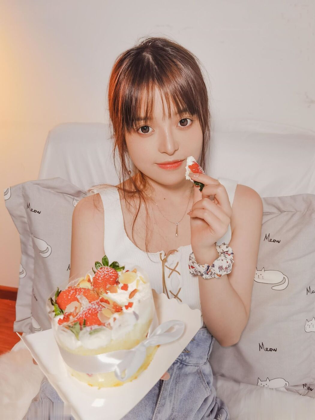 Coser@草莓味奈奈兔 – 抹茶味的奈奈兔 (67P)