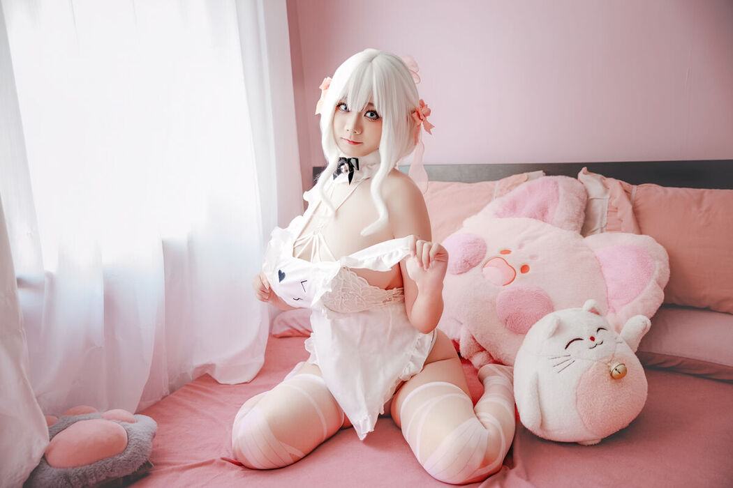 Coser@阿雪雪 – 午睡围裙 (91P)
