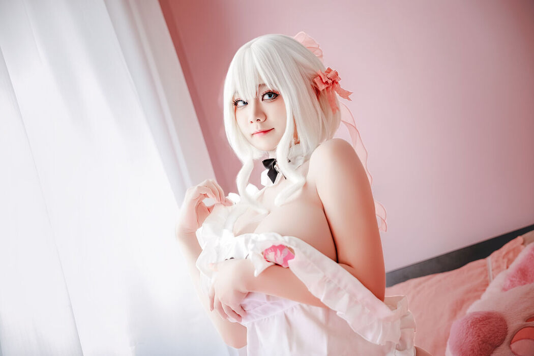 Coser@阿雪雪 – 午睡围裙 (91P)