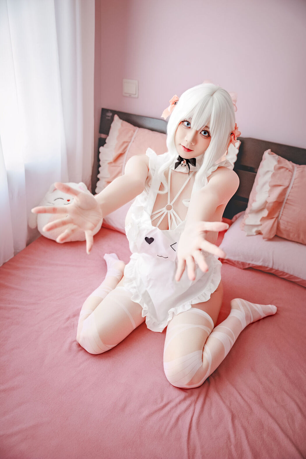 Coser@阿雪雪 – 午睡围裙 (91P)