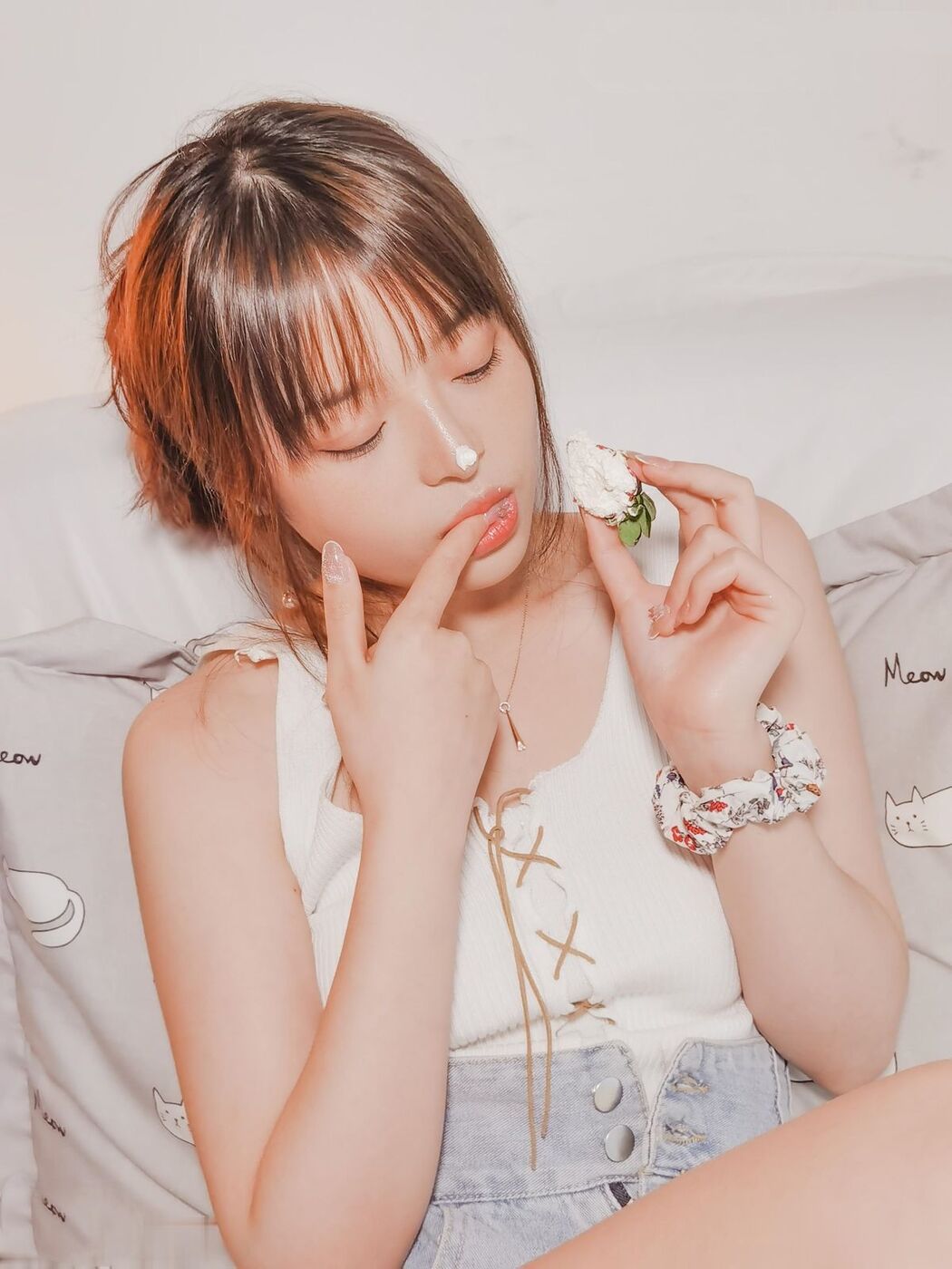 Coser@草莓味奈奈兔 – 抹茶味的奈奈兔 (67P)