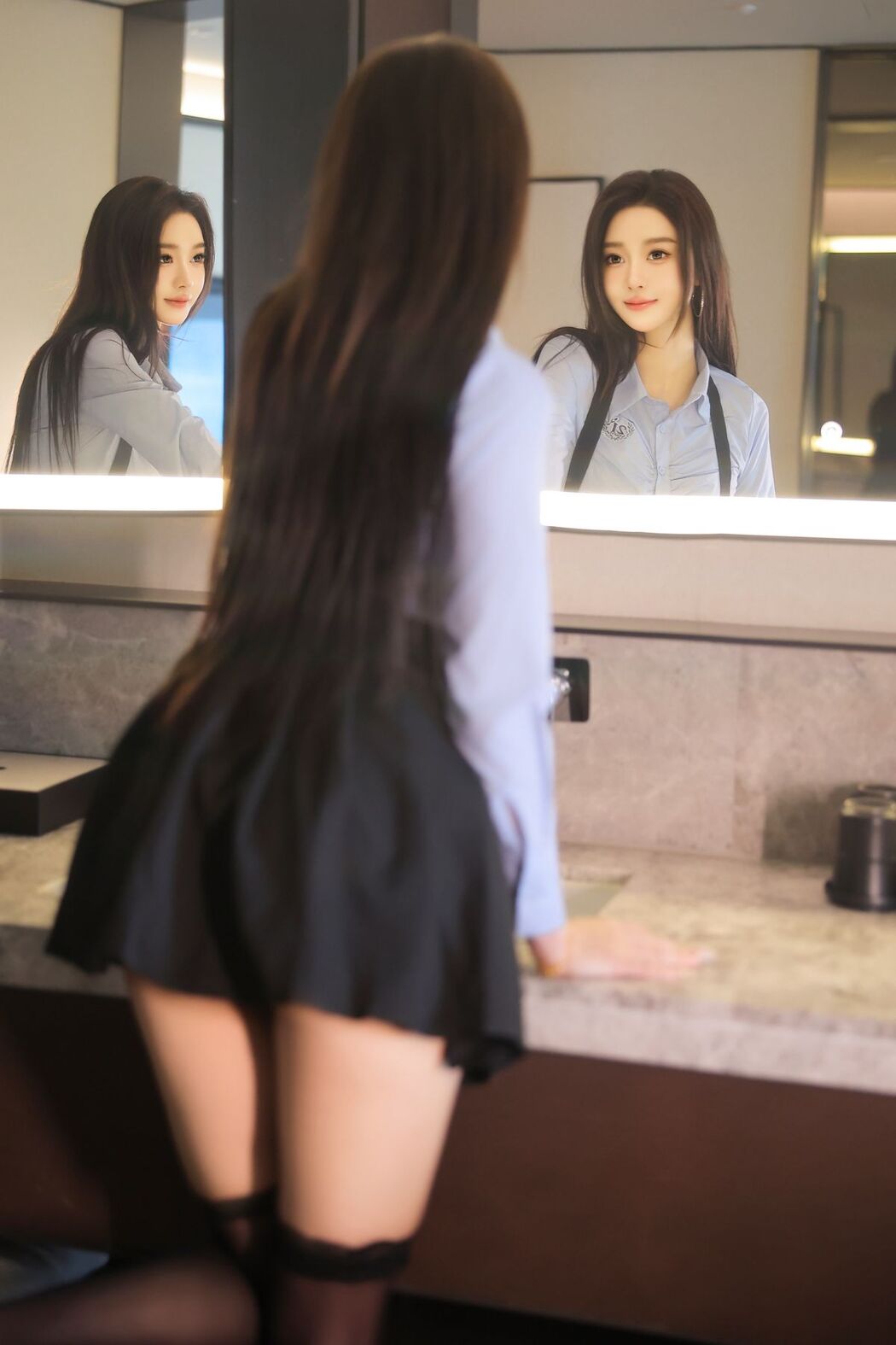 XR Uncensored Candy Tang Tang Candy糖糖 – R18 秀人网模特 背带短裙 (83P – 4V)