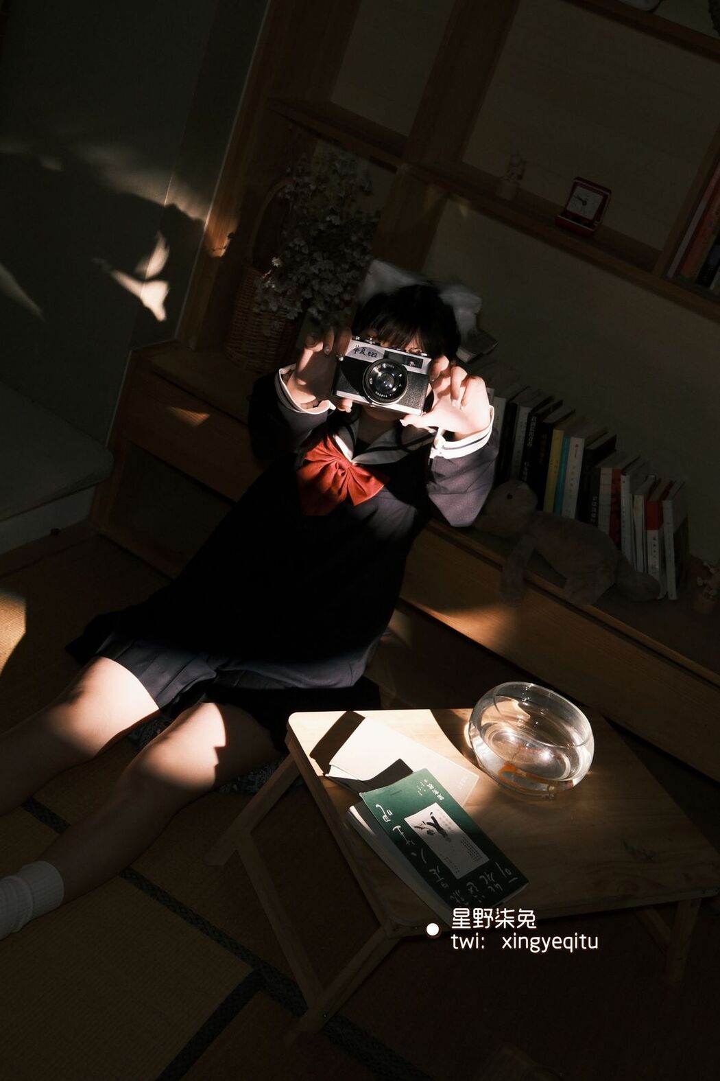 Coser@星野柒兔 – 放课后的吔鱼少女 (60P – 1V)