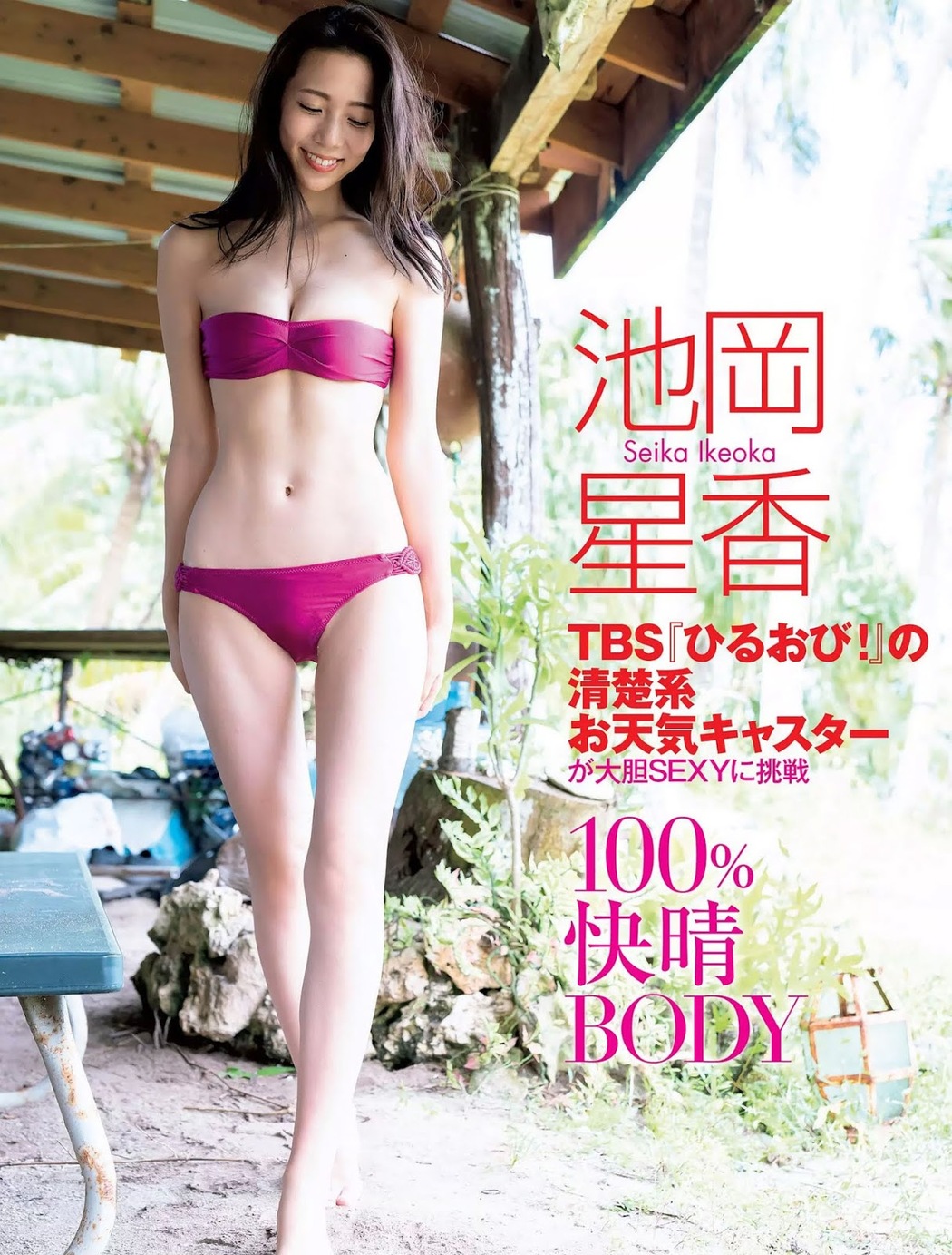 Seika Ikeoka 池岡星香, FLASH 2019.01.22 (フラッシュ 2019年1月22日号) Cover Photo