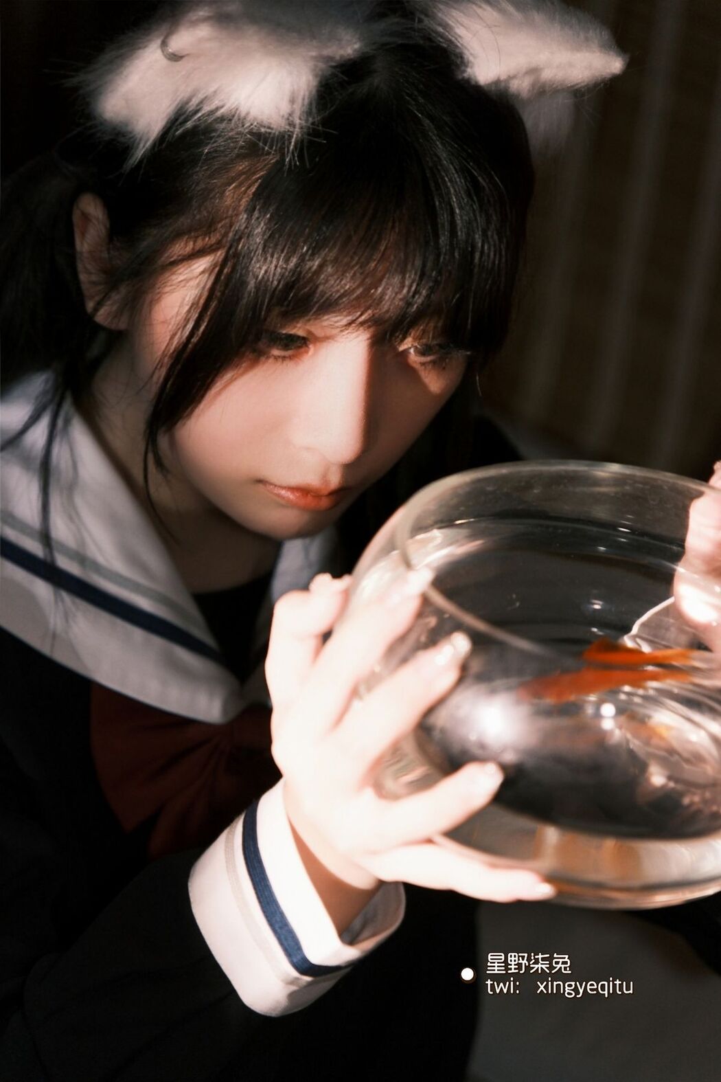 Coser@星野柒兔 – 放课后的吔鱼少女 (60P – 1V)