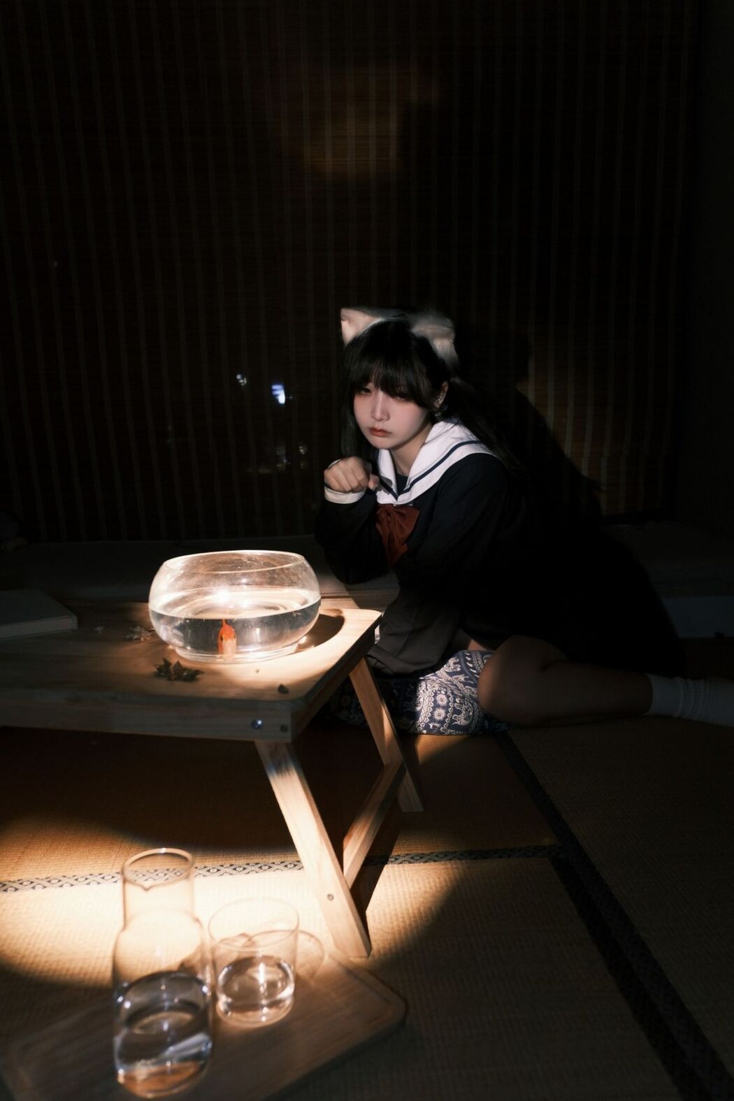 Coser@星野柒兔 – 放课后的吔鱼少女 (60P – 1V)