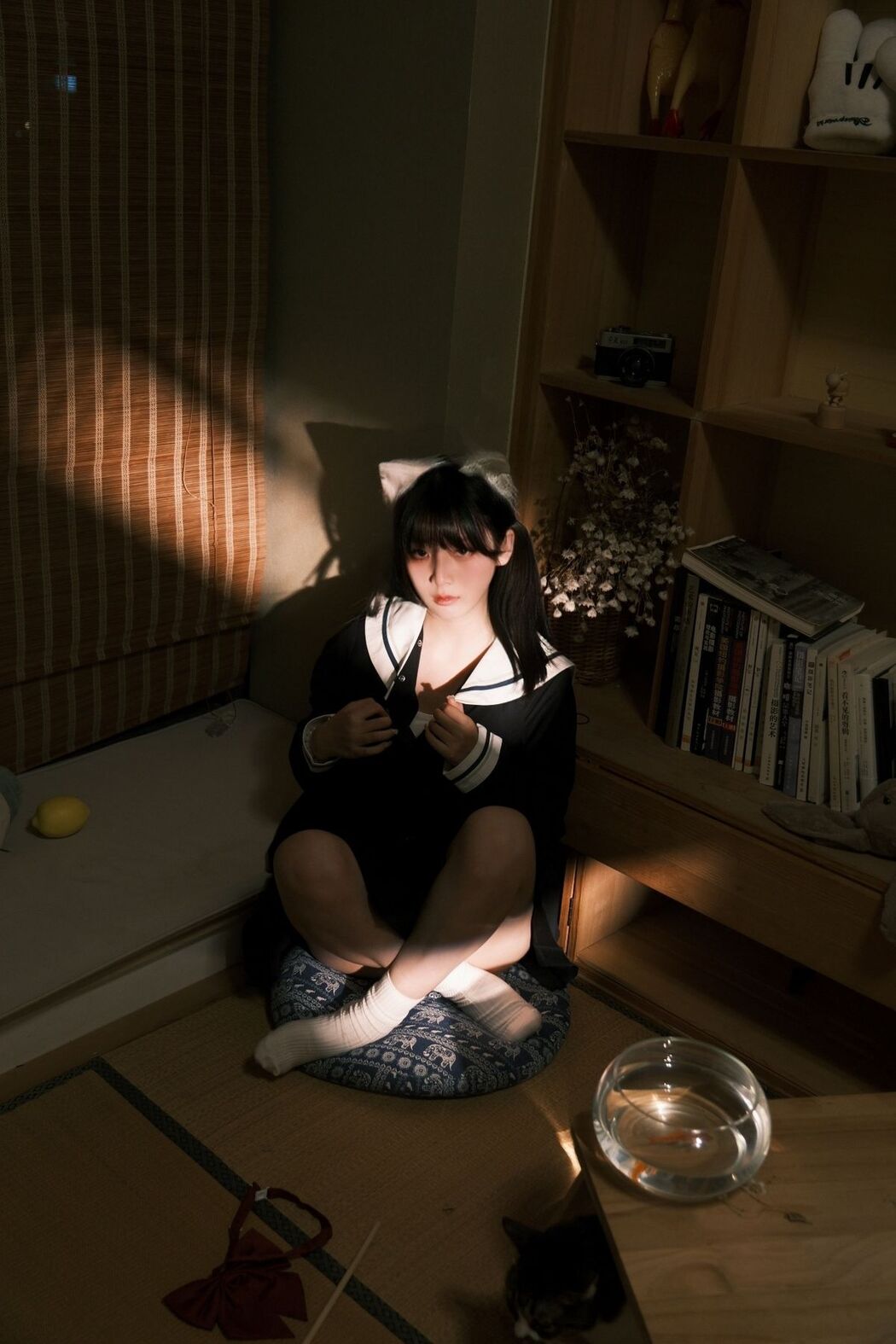 Coser@星野柒兔 – 放课后的吔鱼少女 (60P – 1V)
