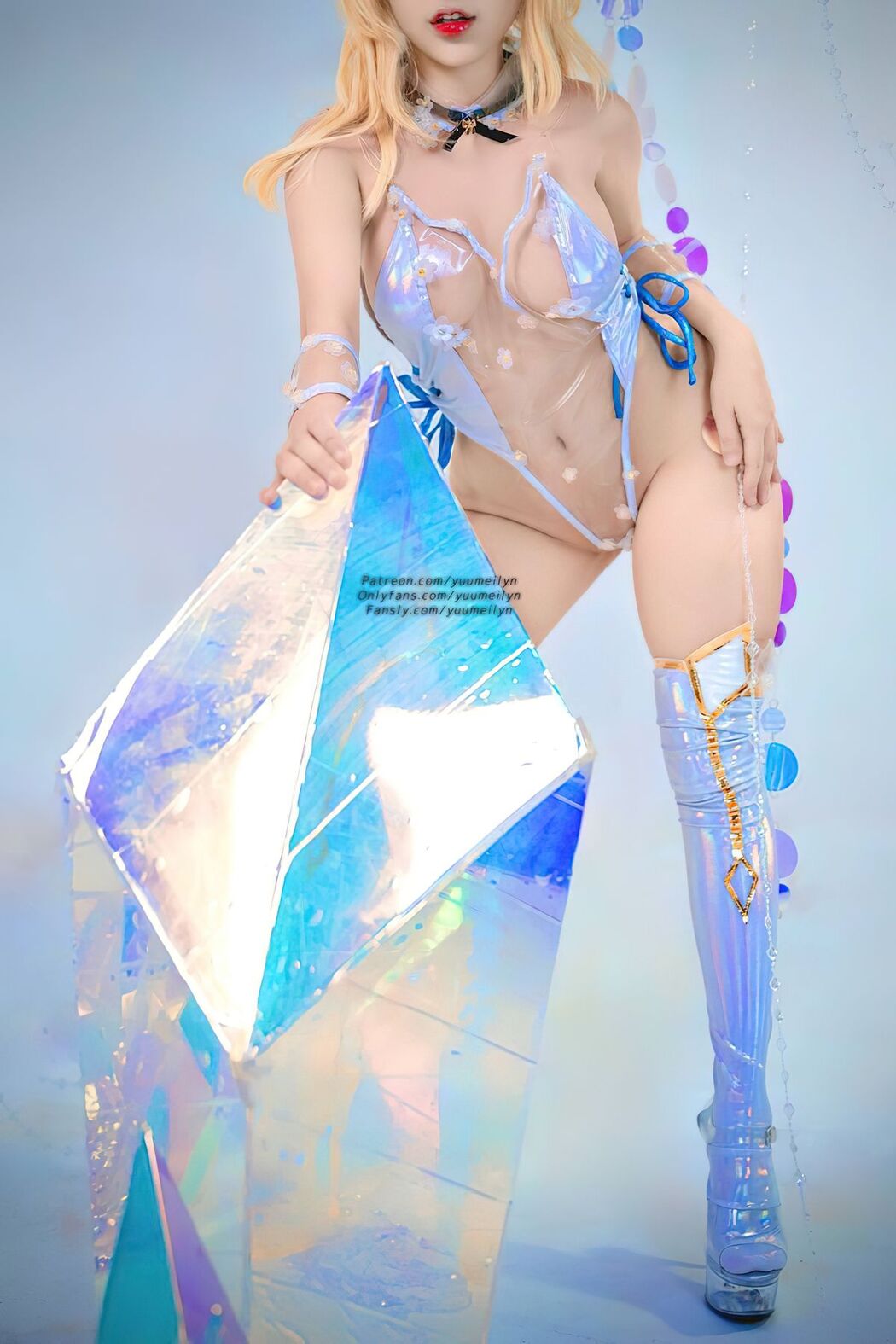 Coser@linhi_cute yuumeilyn &#8211; 原神 荧 (58P &#8211; 1V)