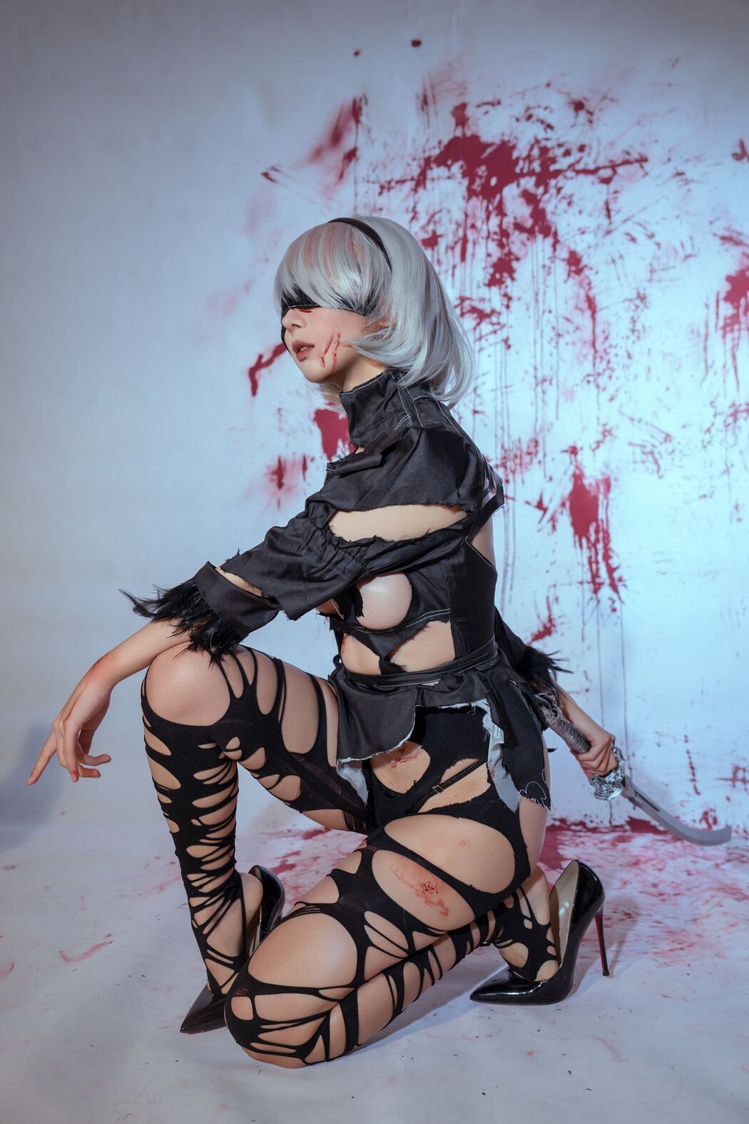 Coser@云溪溪 Yunx1x1 And 奶桃 &#8211; 2B本 YoRHa No.2 Type B 下 Part2 (66P)
