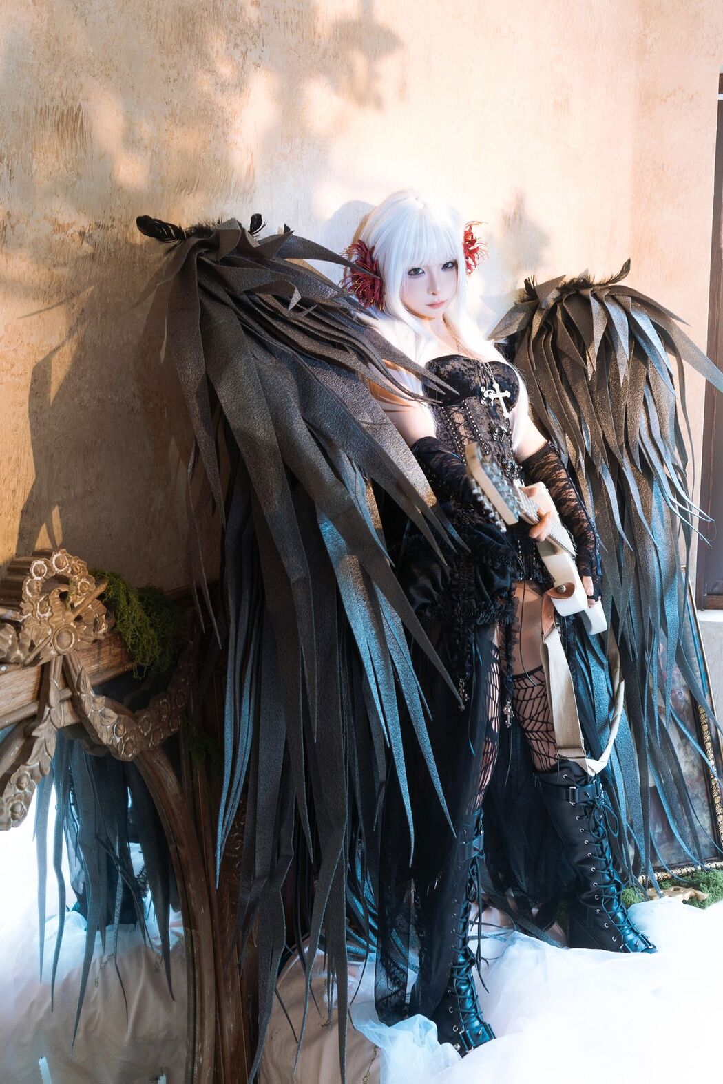 Coser@蠢沫沫 chunmomo &#8211; 黑天鹅 (85P)