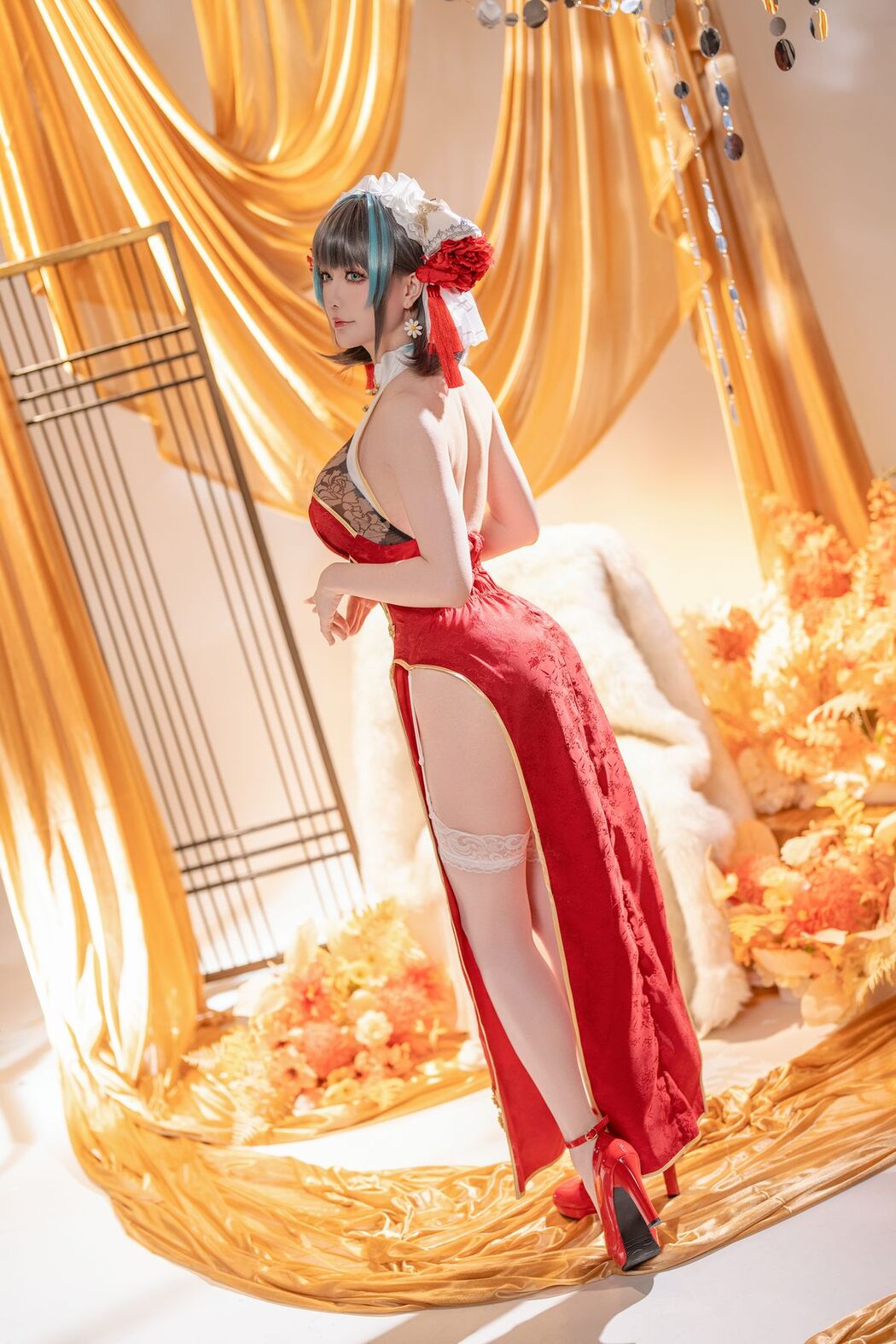 Coser@星之迟迟Hoshilily – 碧蓝航线柴郡 (51P – 1V)