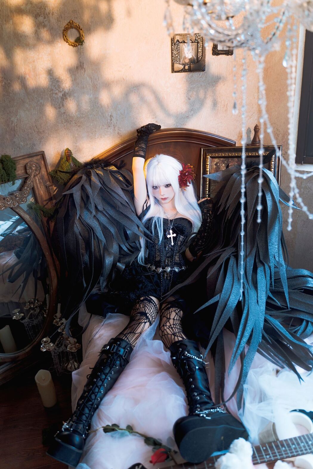 Coser@蠢沫沫 chunmomo &#8211; 黑天鹅 (85P)