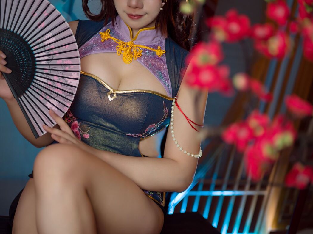 Coser@麻花麻花酱 – 比睿旗袍 (32P)